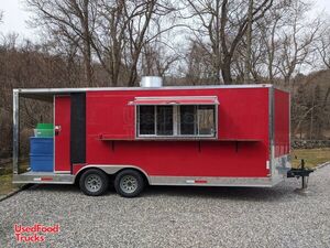 2018  Dual Axle Freedom 23' Kitchen Food Trailer with Porch