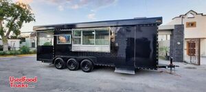 Well Equipped - 2021 8' x 24' Kitchen Food Trailer with 6' Porch