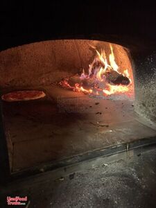 2009 6' x 9' Breadstone Wood-Fired Brick Oven Pizza Trailer / Pizzeria on Wheels
