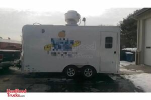 2014 United 8.5' x 16' Kitchen Food Trailer with Pro-Fire Suppression System