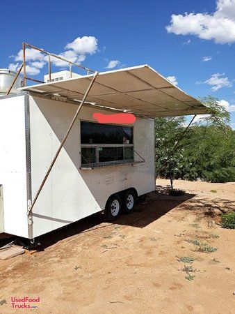 Used Food Concession Trailer / Mobile Kitchen Unit Working Condition