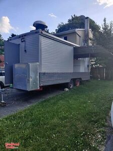 Ready-To-Use 8' x 18' Mobile Food Concession Trailer