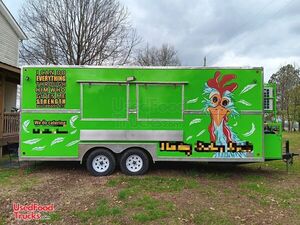 Turnkey - Loaded 2023 24' Mobile Kitchen Food Concession Trailer w/ Fire Suppression