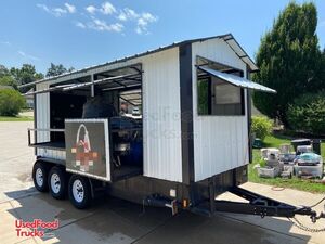 2009 8' x 16' Barbecue Food Trailer | Mobile Food Unit