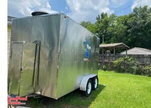 2018 6.5' x 13'. Stainless Steel Kitchen Food Concession Trailer