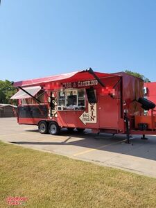 Well-Maintained 2019 - 8.5' x 24' Barbecue and Catering Food Trailer