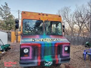 Used - 28' GMC Step Van P3500 Kitchen Food Truck with Pro-Fire System