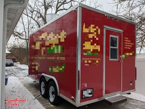 2018 - 8' x 16' Pizza Concession Trailer / Ready to Use Mobile Pizzeria
