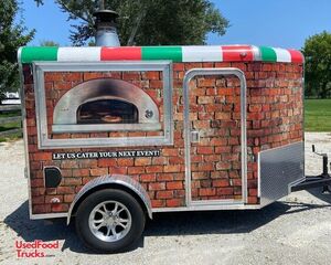 Like-New 2021 - 5' x 8' Cargo Mate Enclosed Wood Fired Pizza Trailer
