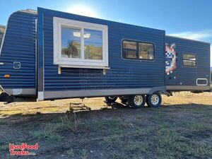 2012 8' x 27' Forest River ABC27 Kitchen Food Concession Trailer with Bathroom