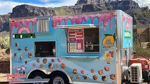 Clean and Appealing - 2023 8' x 14' Mini Donut Trailer | Bakery Trailer