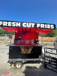 Cute and Compact 6' x 8' Rebuilt Street Food Concession Trailer, Canada