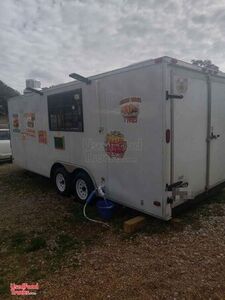 Nicely Equipped Food Concession Trailer Mobile Street Vending Unit