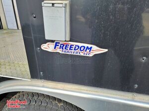 Like New - 2014 8.5' x 26' Freedom Concession Trailer DIY BBQ Trailer w/ Porch
