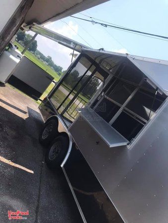 Super Clean 2017 Freedom 8.5' x 18' Mobile Kitchen Food Concession Trailer