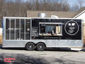 2018 Quality Cargo 8' x 14' Barbecue Food Concession Trailer with 8' Screened Porch