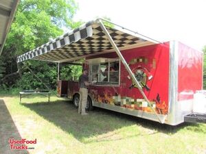 2016 Covered Wagon 8' x 24' Kitchen Food Concession Trailer with 10' Porch