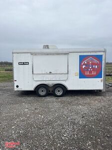 TURNKEY - 2015 8' x 16' Cargo Craft Shaved Ice Concession Trailer w/ Southern Snow Shaver