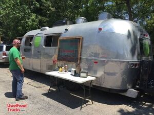 1971 8' x 26'  Vintage Airstream Mobile Kitchen Food Concession Trailer