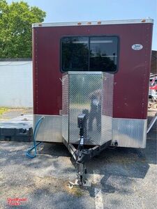 Well Equipped - 2015 Barbecue Food Trailer with Porch