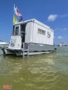 24' Sundusk Pontoon Food Boat / Multi-Purpose Floating Restaurant