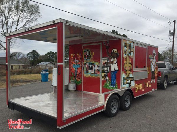 2019 Diamond Cargo 8.5' x 20' Kitchen Food Concession Trailer with Porch