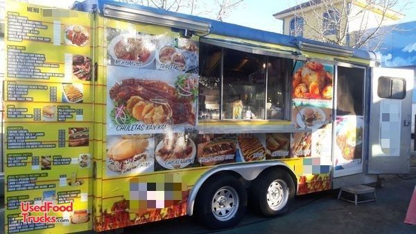 Fully Loaded Food Concession Trailer / Commercial-Grade Mobile Kitchen