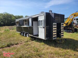 Fully-Equipped 2020 - 7.5' x 19' Kitchen Food Concession Trailer with Pro-Fire