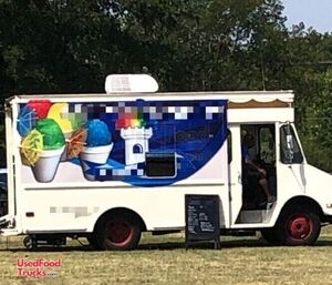 GMC P-3500 Step Van Used Shaved Ice Truck / Mobile Snowball Business