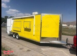 New 2020 Kitchen Food Concession Trailer with Porch and Bathroom