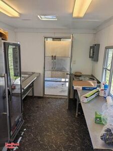 33' Barbecue Food Trailer with Porch | Food Concession Trailer