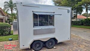 Like-New - 2023 13' Kitchen Food Concession Trailer with Pro-Fire Suppression