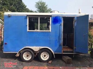 Used 2004 - 7' x 16' Food Concession Trailer with Pro Fire Suppression