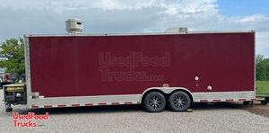 Custom Built Cynergy 2019 8.5' x 26' Kitchen Food Concession Trailer with Pro-Fire System