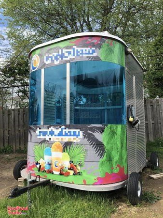 8' x 10' Snowie Shaved Ice Concession Trailer / Mobile Snowball Business