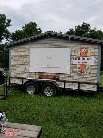 2016 6' x 12' Barbecue Concession Trailer/Mobile Barbeque Unit Working Great