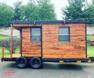 2020 - 7' x 20' Basic Concession Vending Trailer with Porch