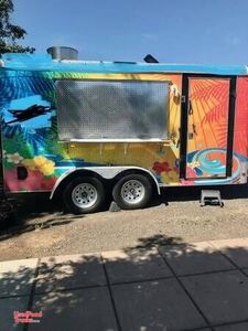 7' x 14' Interstate Mobile Kitchen-Food Concession Trailer