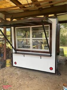 Newly Painted 7' x 7' Basic Street Food Concession Trailer