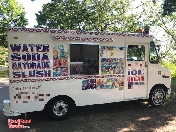 Ford Step Van Ice Cream Truck / Mobile Ice Cream Vending Unit