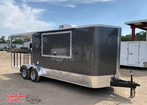 24' Barbecue Concession Trailer with an 8' Porch / Commercial BBQ Rig