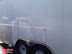 Never Used 2018 - 8.5' x 14' Rock Solid Cargo Food Concession Trailer/ Fry Kitchen Trailer