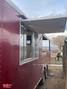2013 - 8' x 16' Cargo Craft Barbecue Concession Trailer with Open Porch