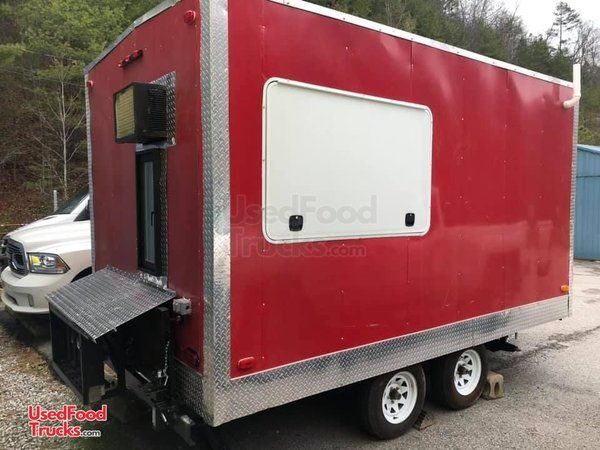 Unused 2014 - 9' x 14' Hibachi Food Concession Trailer with a 2019 Kitchen