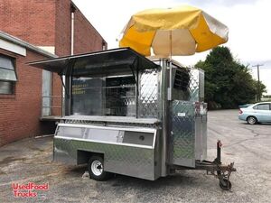 All Stainless Steel Compact 2007 Food Concession Trailer / Crepe Trailer