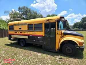 Permitted Ready to Go Turnkey 2001 International Diesel 25' All-Purpose Food Bus