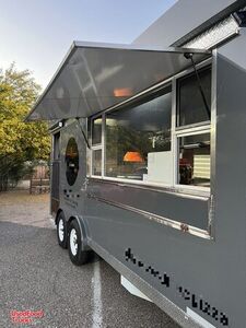 2022 8' x 18' Wood-Fired Pizza Food Concession Trailer
