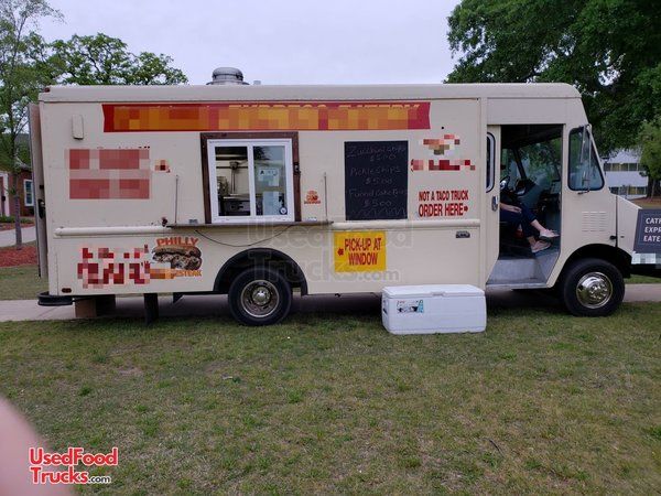 Used 25' Chevrolet P30 Step Van Kitchen Food Truck / Mobile Kitchen Unit