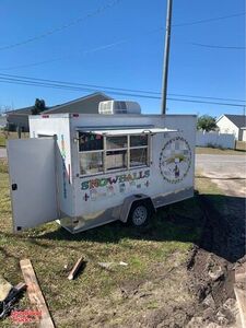 2013 - 7'6" x 14' Snowball Trailer / Shaved Ice Concession Trailer