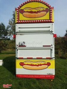 Carnival Style 2005 6.5' x 16' Hot Dog / Beverage Food Concession Trailer
